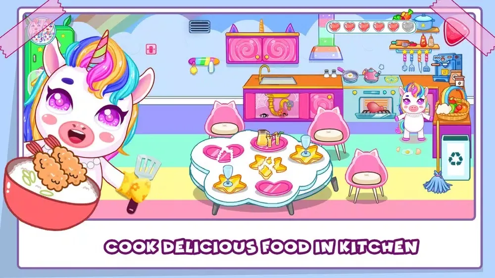 Zrzuty ekranu Mini Town: Unicorn Home