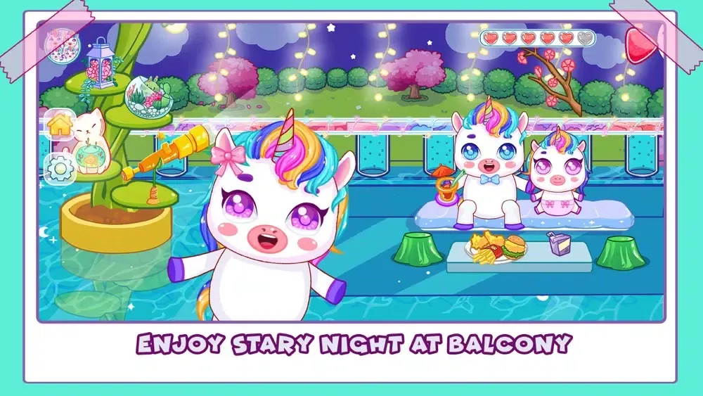 Zrzuty ekranu Mini Town: Unicorn Home