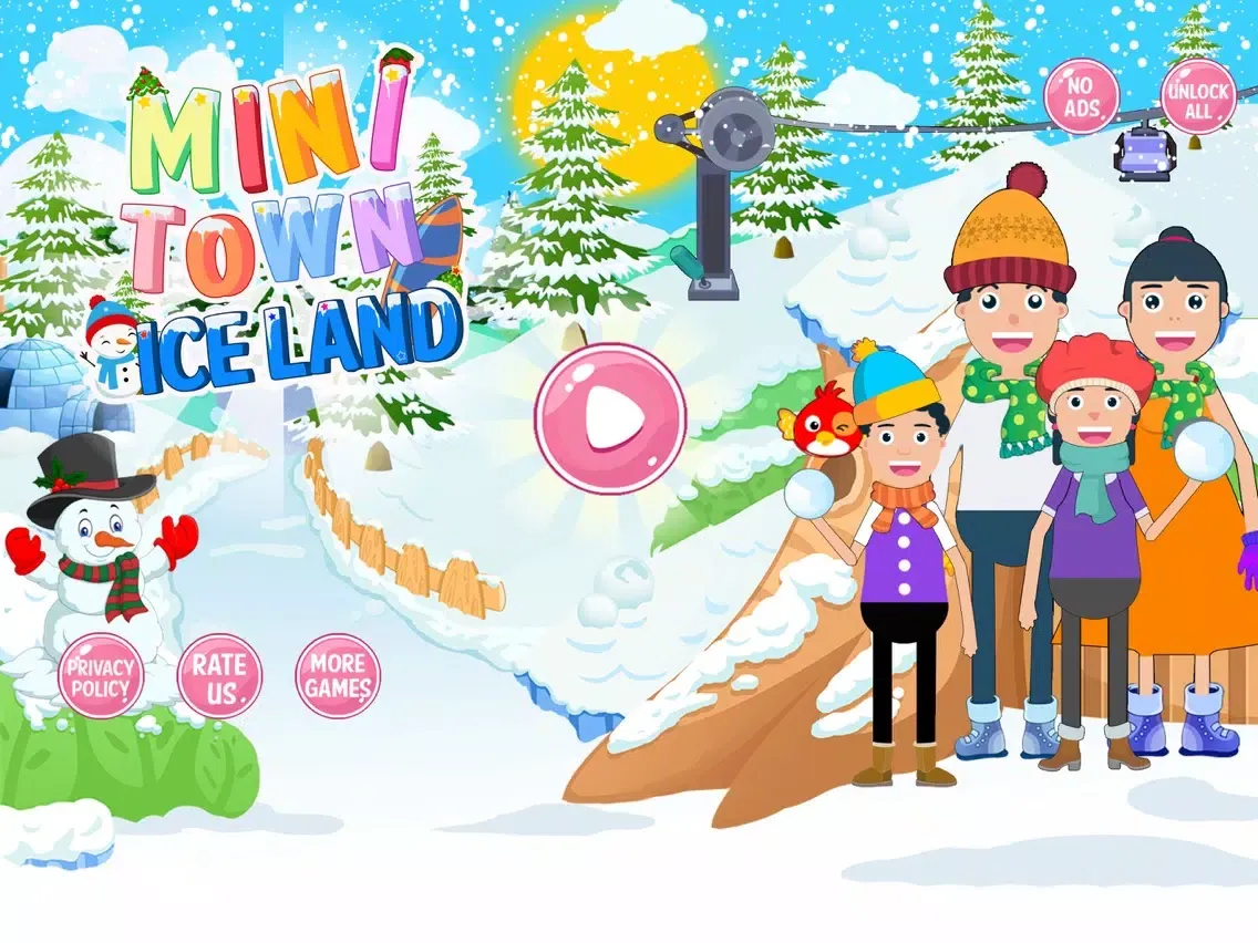 Mini Town Iceland iPad  Ekran Görüntüleri