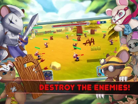 MANEVALL: Fort Defenders iPad 應用截圖