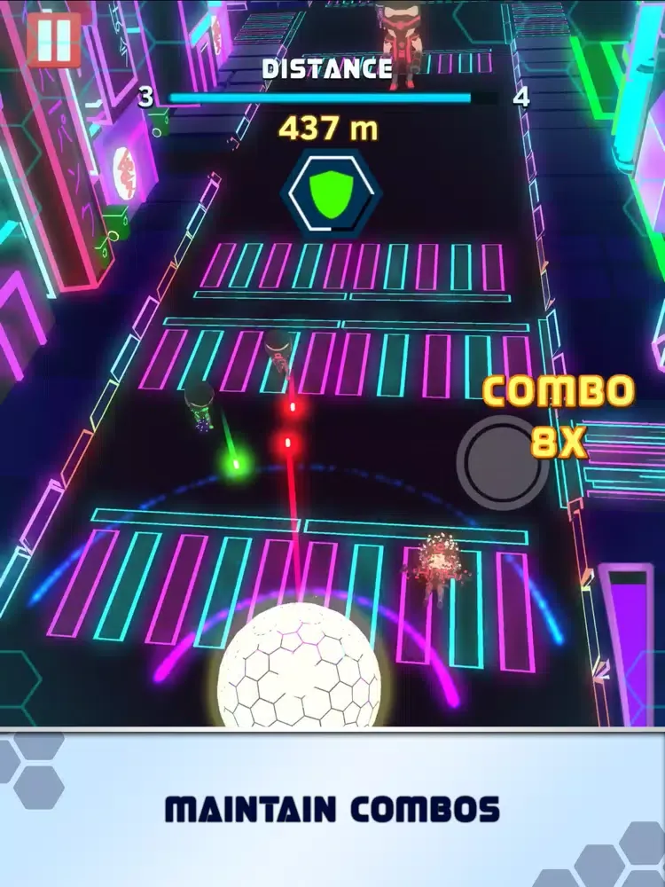 Capturas de pantalla de Reflect Shooter 3D iPad 