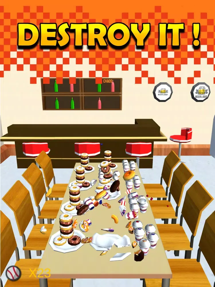Dinner Destroy 3D iPad  স্ক্রিনশট