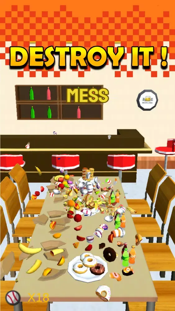 Dinner Destroy 3D স্ক্রিনশট