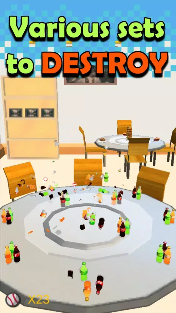 Dinner Destroy 3D স্ক্রিনশট