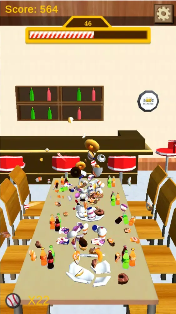 Dinner Destroy 3D স্ক্রিনশট