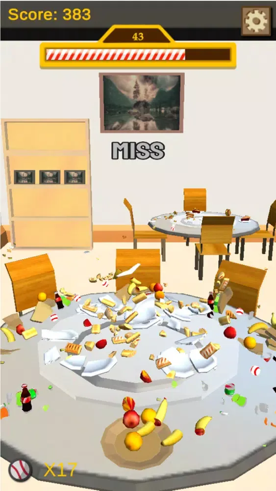 Dinner Destroy 3D স্ক্রিনশট