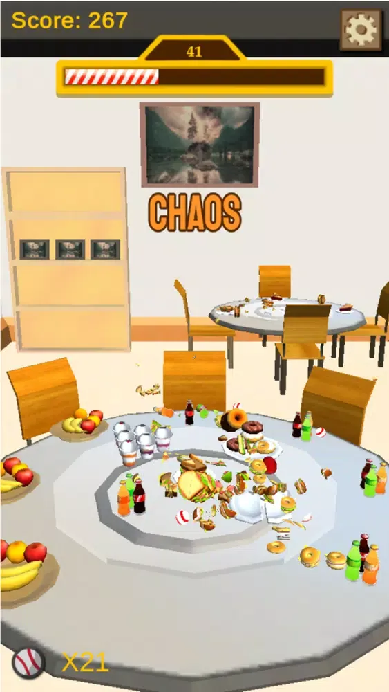 Dinner Destroy 3D স্ক্রিনশট