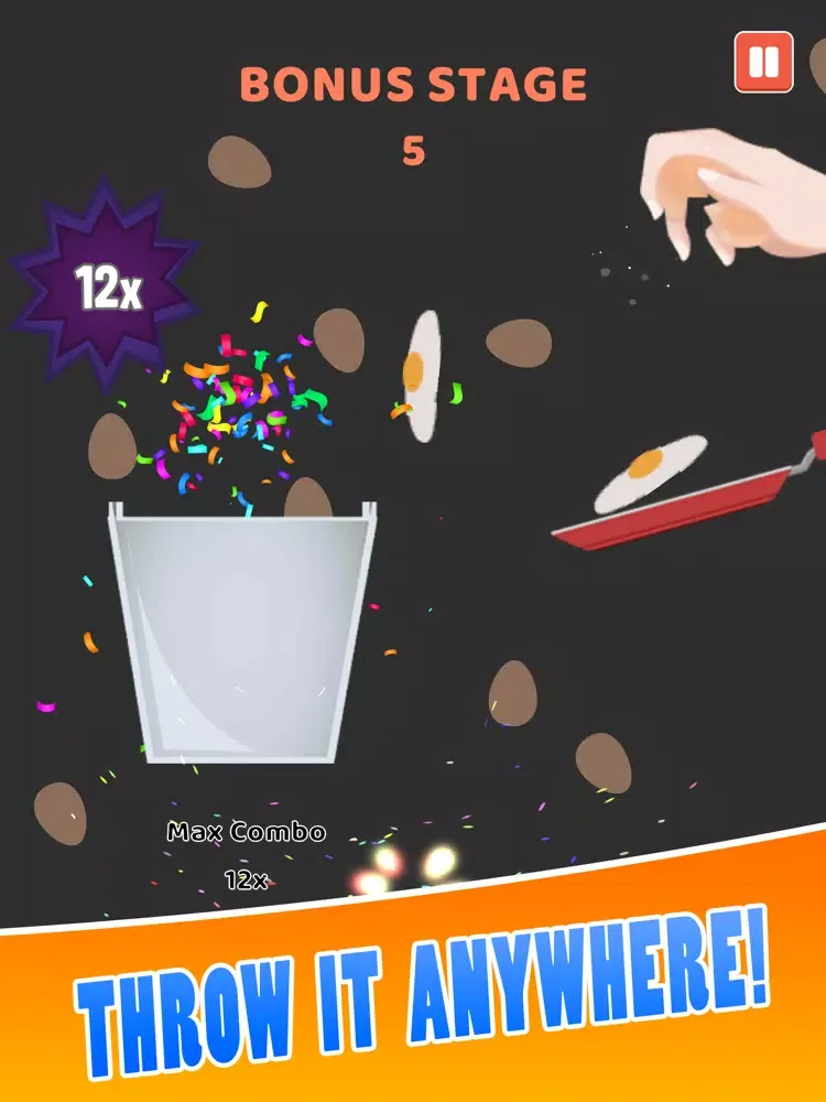 Captures d'écran de Egg Tosser iPad 