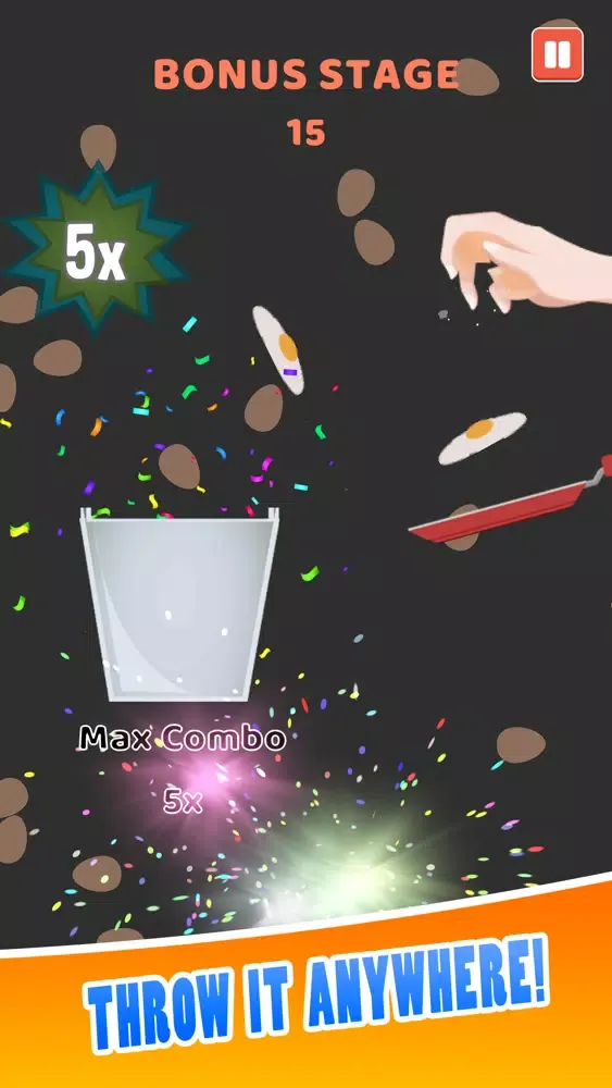Captures d'écran de Egg Tosser