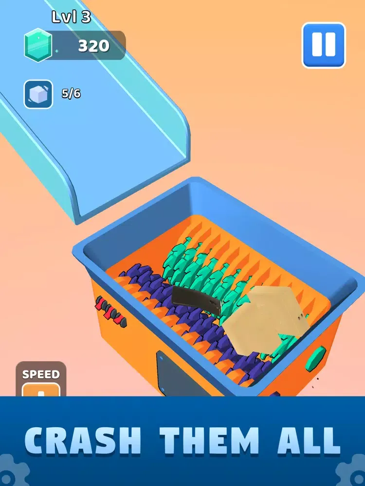 Tangkapan layar Shred Everything 3D iPad 