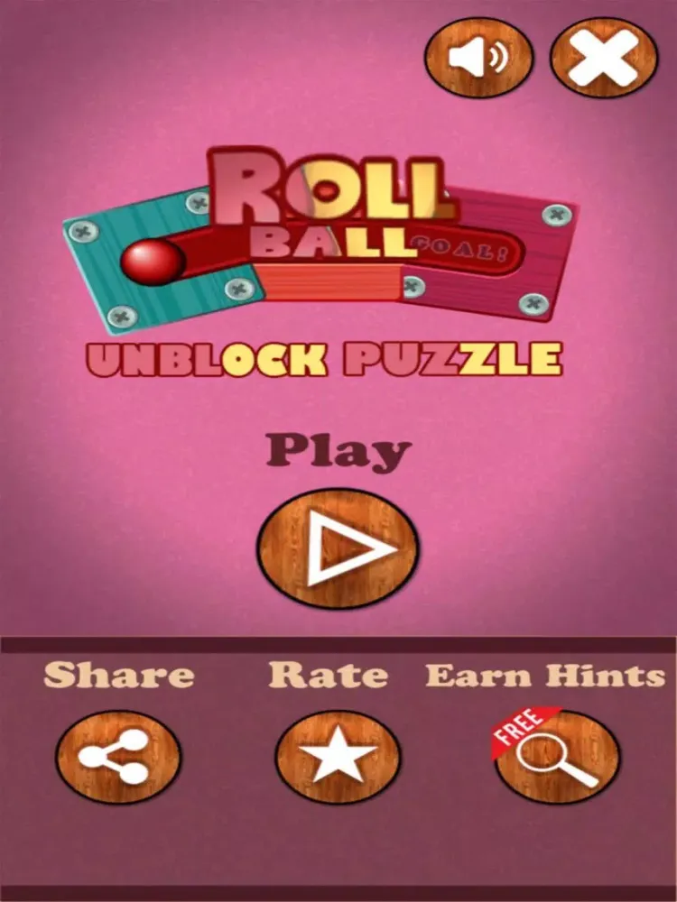 Tangkapan skrin Roll Ball Unblock Puzzle iPad 