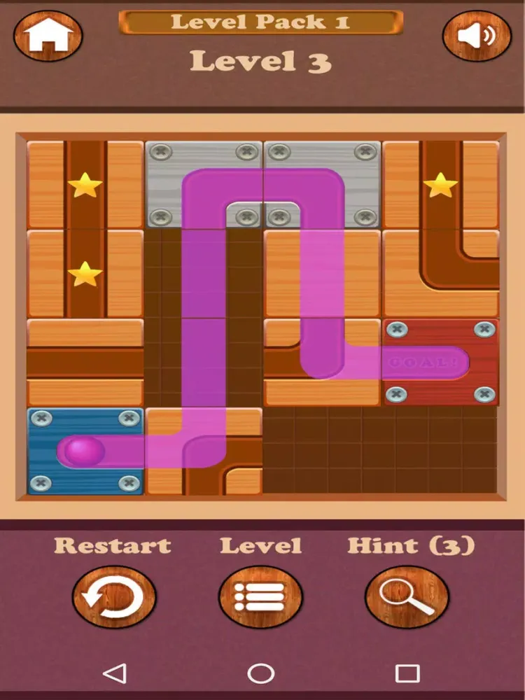 Tangkapan skrin Roll Ball Unblock Puzzle iPad 