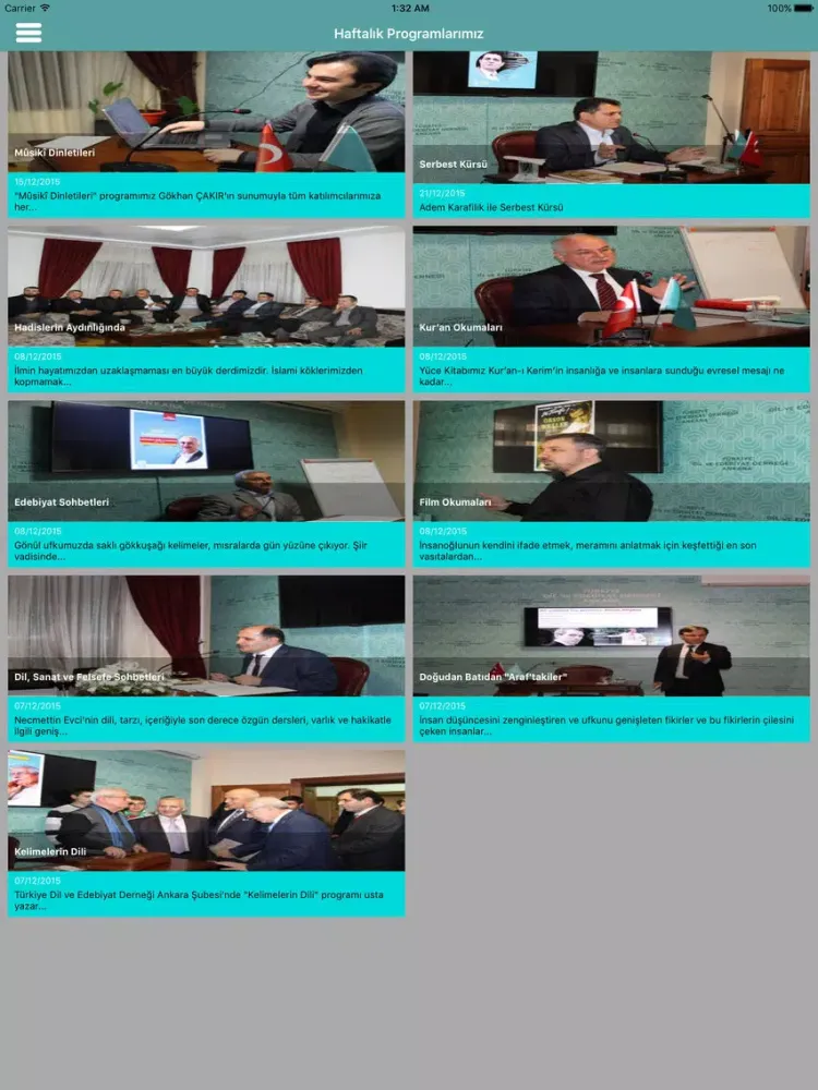 TDED Ankara iPad  Screenshots
