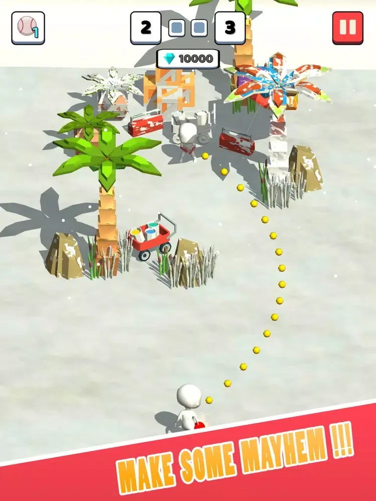Crazy Toss iPad  Screenshots