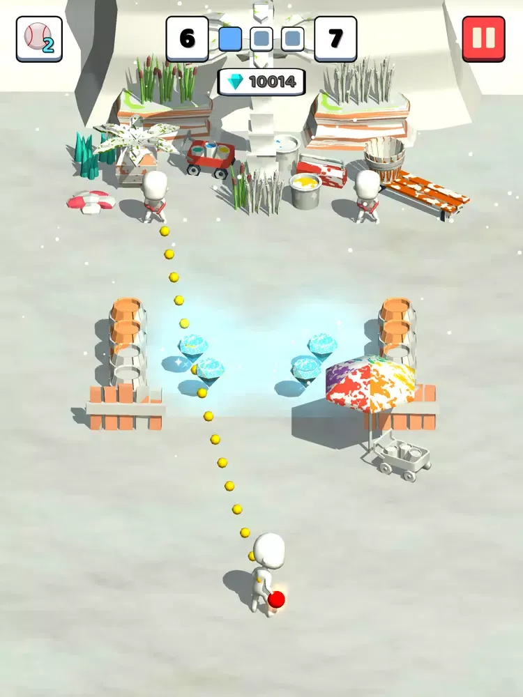 Crazy Toss iPad  Screenshots