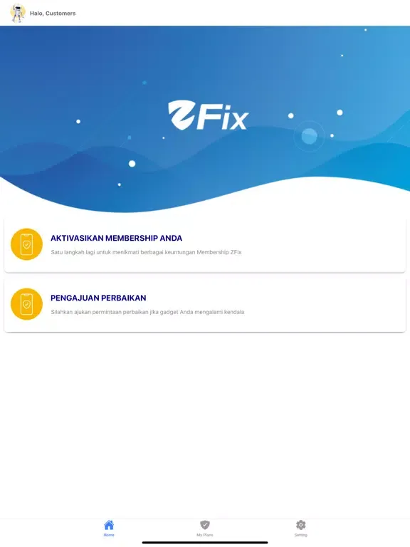 ZFix iPad  스크린샷