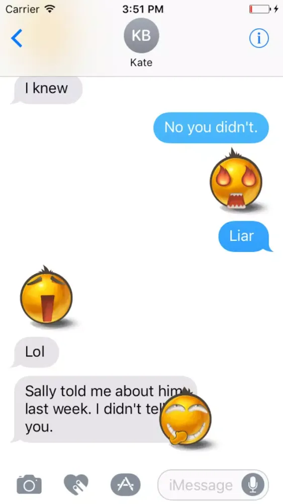 Captures d'écran de Yolk : Sticker pack