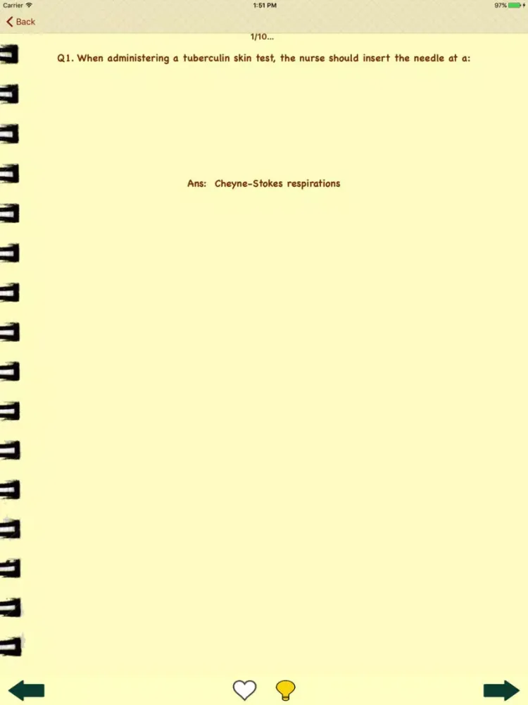 NCLEX-RN Flashcards iPad  Screenshots
