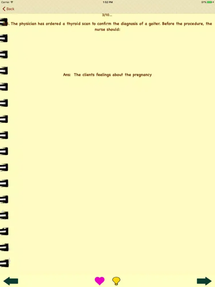 NCLEX-RN Flashcards iPad  Screenshots
