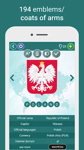 Zrzuty ekranu Geography Quiz - World Flags