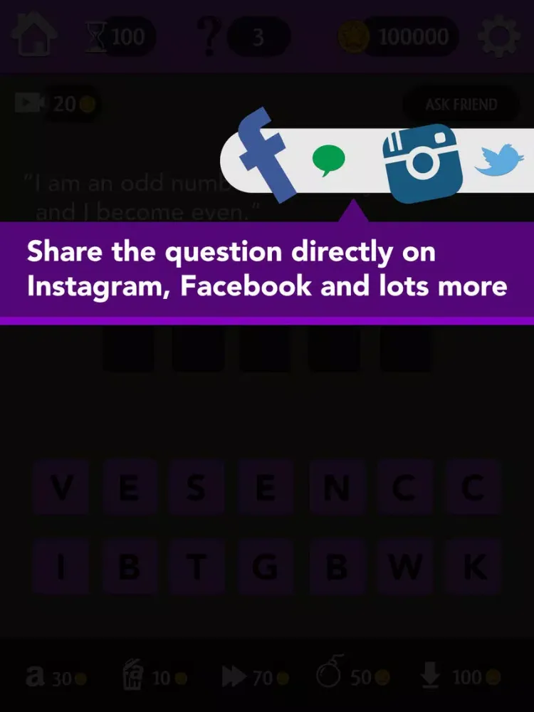 Guess Me? - Puzzle & Riddle to crack for Free iPad  স্ক্রিনশট