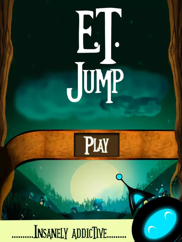 ET Jump - Endless Free Jump Game iPad 應用截圖