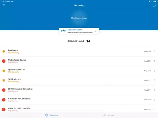 MTA Identity Shield iPad  स्क्रीनशॉट