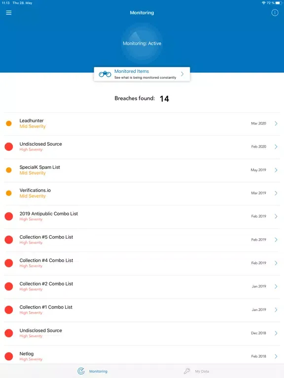MTA Identity Shield iPad  स्क्रीनशॉट