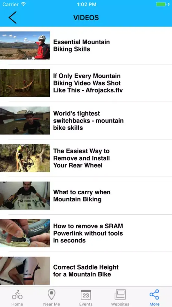 MTB Trails SA スクリーンショット