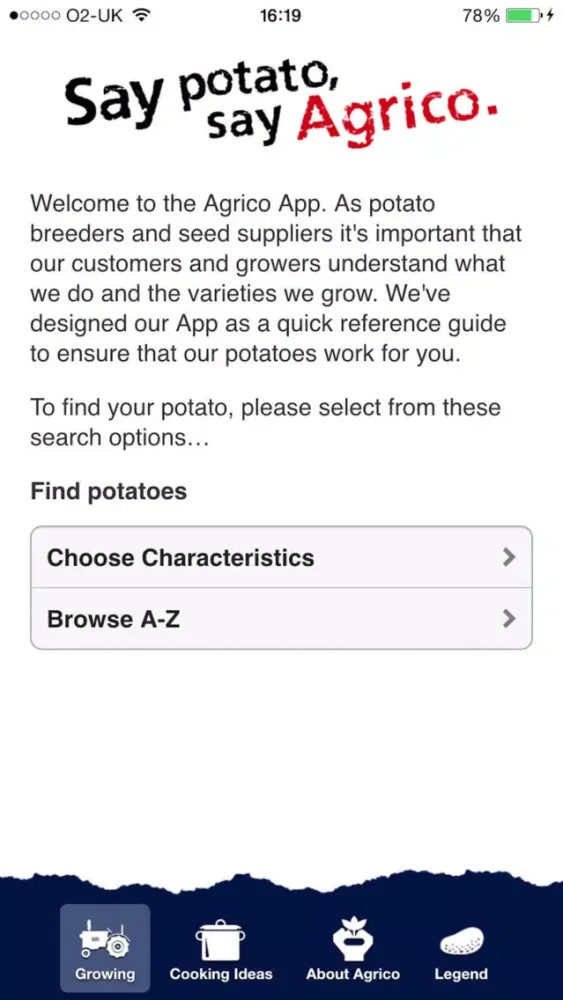 Agrico Potato应用截图