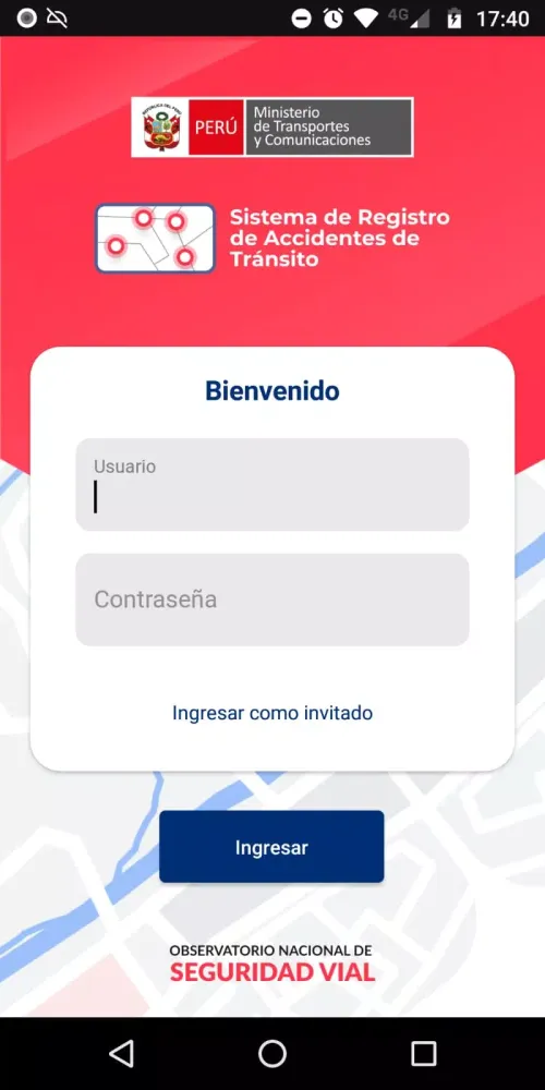 SRAT Móvil Screenshots