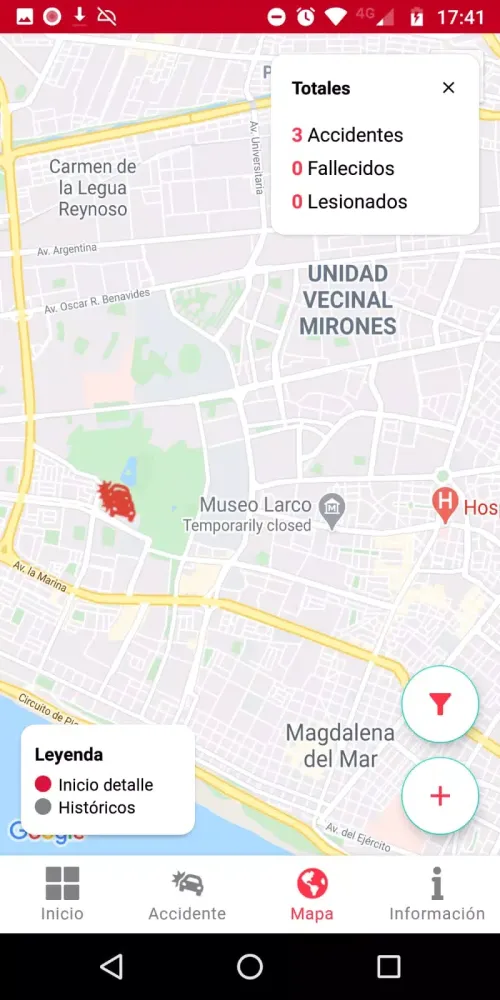 SRAT Móvil Screenshots