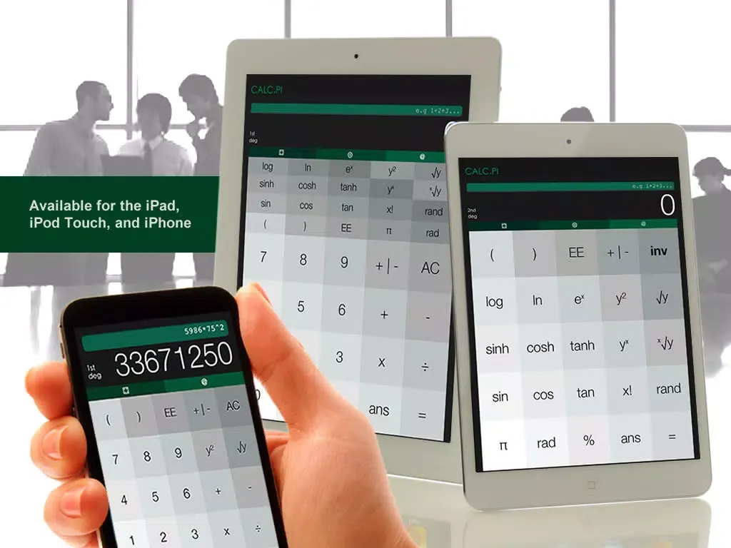 Calculator π iPad  স্ক্রিনশট