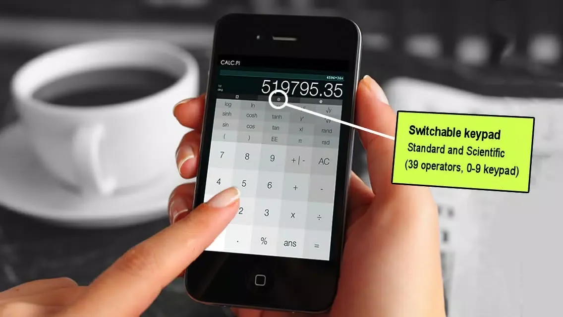 Calculator π স্ক্রিনশট