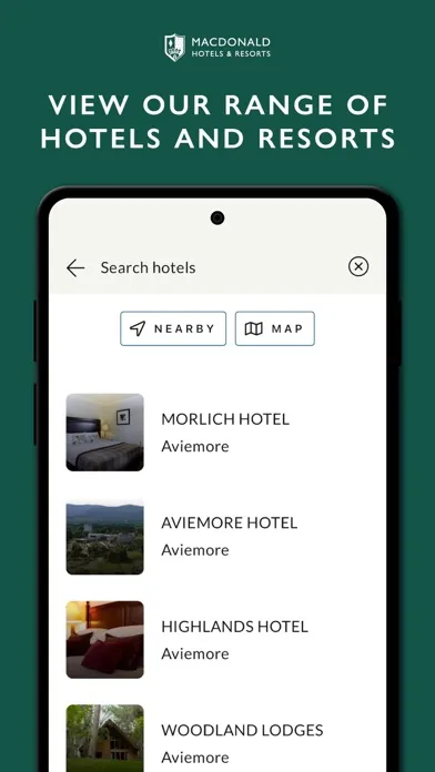 Скриншоты Macdonald Hotels & Resorts