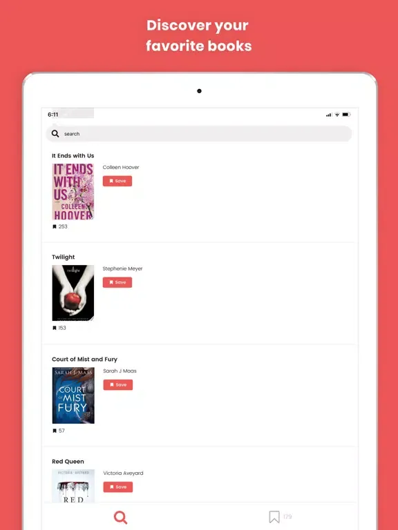 tbr: book recommendations iPad 应用截图