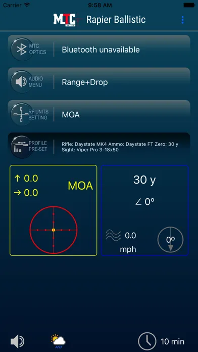 Ảnh chụp màn hình của MTC Rapier Ballistic