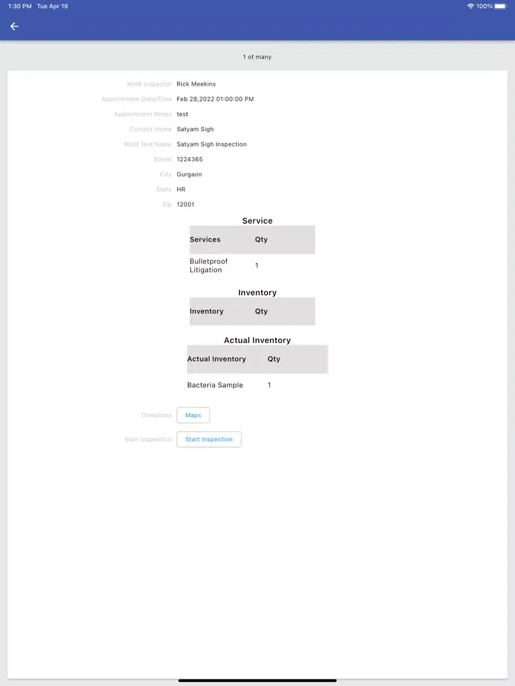 Zoho MTC Portal iPad  سکرین شاٹس