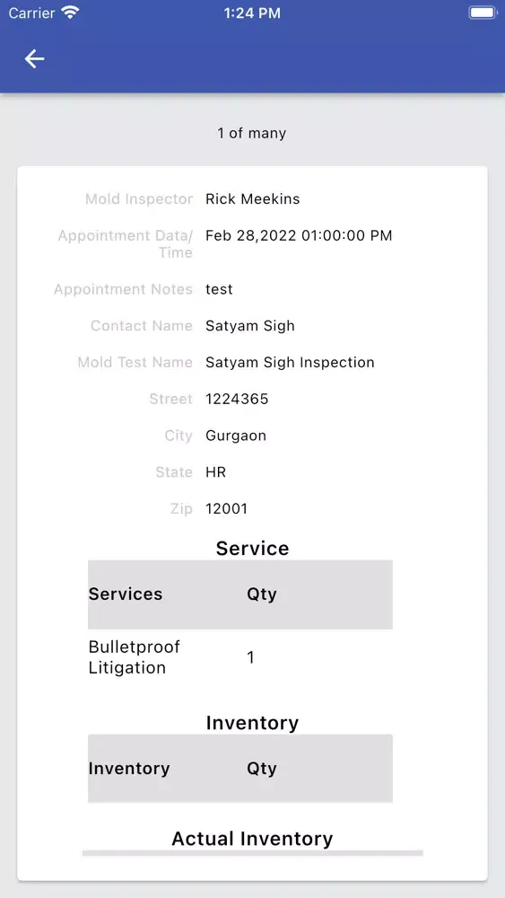 Zoho MTC Portal سکرین شاٹس