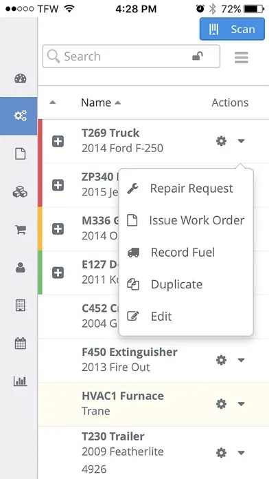 Maintenance Pro Web应用截图