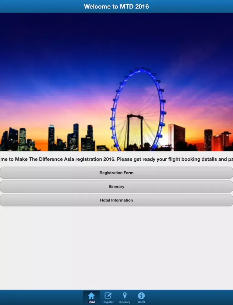 Tangkapan skrin MTD 2016 iPad 