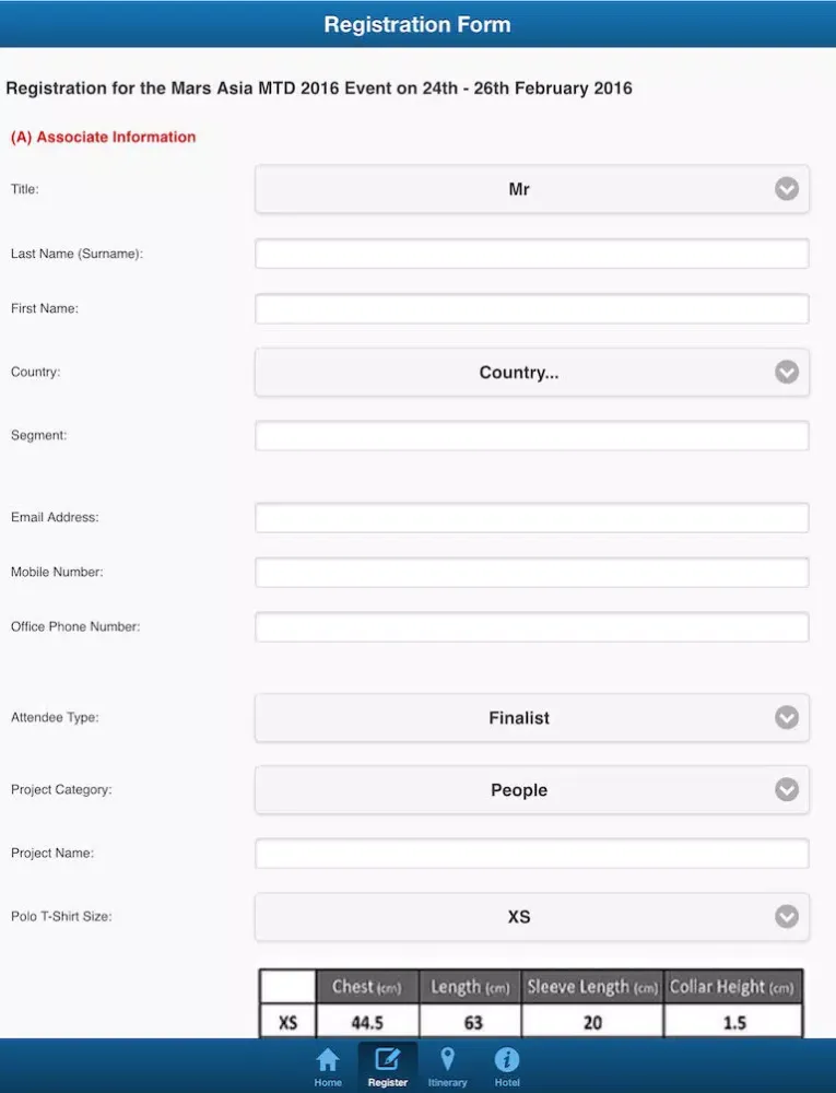 Tangkapan skrin MTD 2016 iPad 