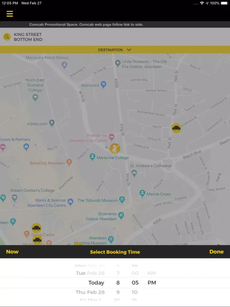 ComCab Aberdeen iPad 應用截圖