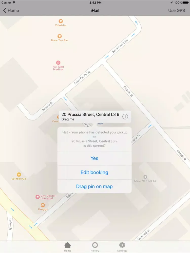 Delta Taxis iPad 应用截图