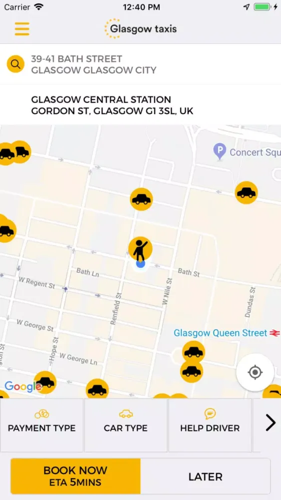 Glasgow Taxis应用截图