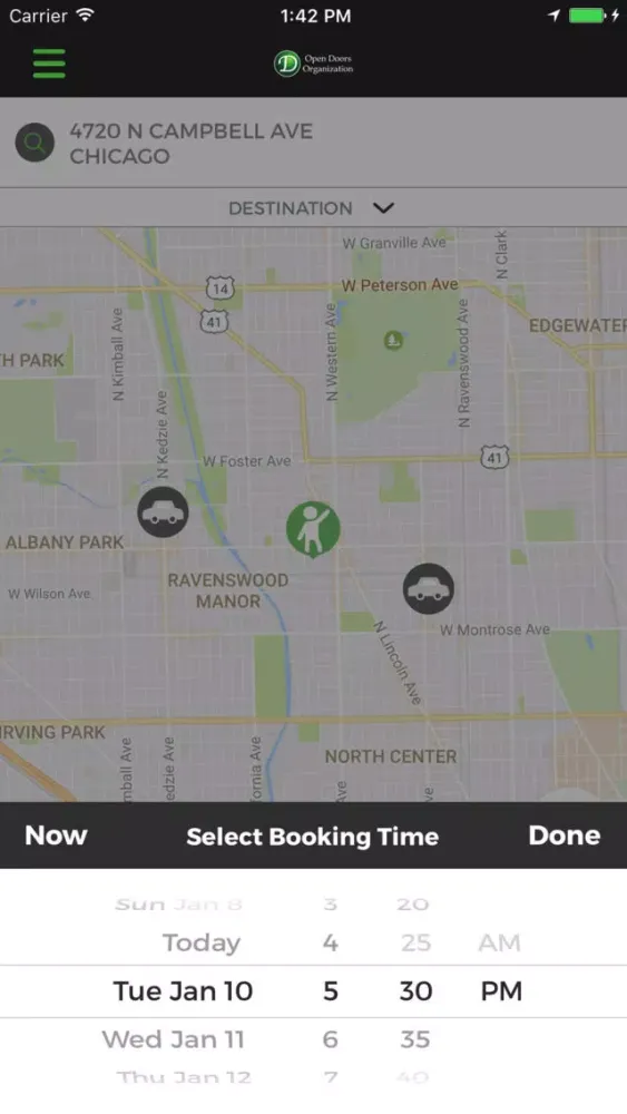 Capturas de pantalla de Open Taxis