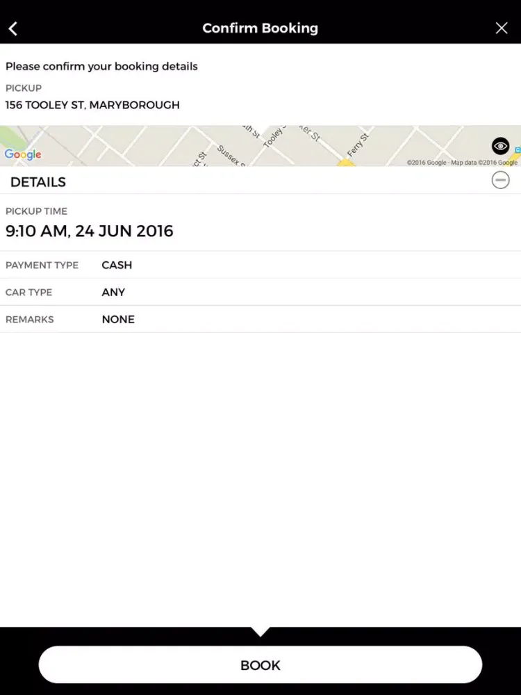 BWC Maryborough iPad  Screenshots