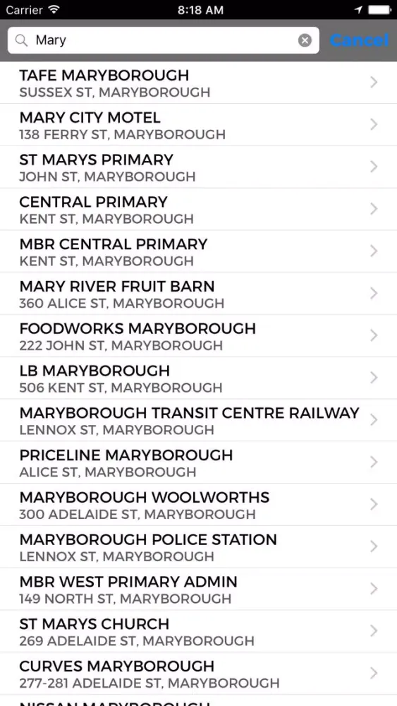 BWC Maryborough Screenshots