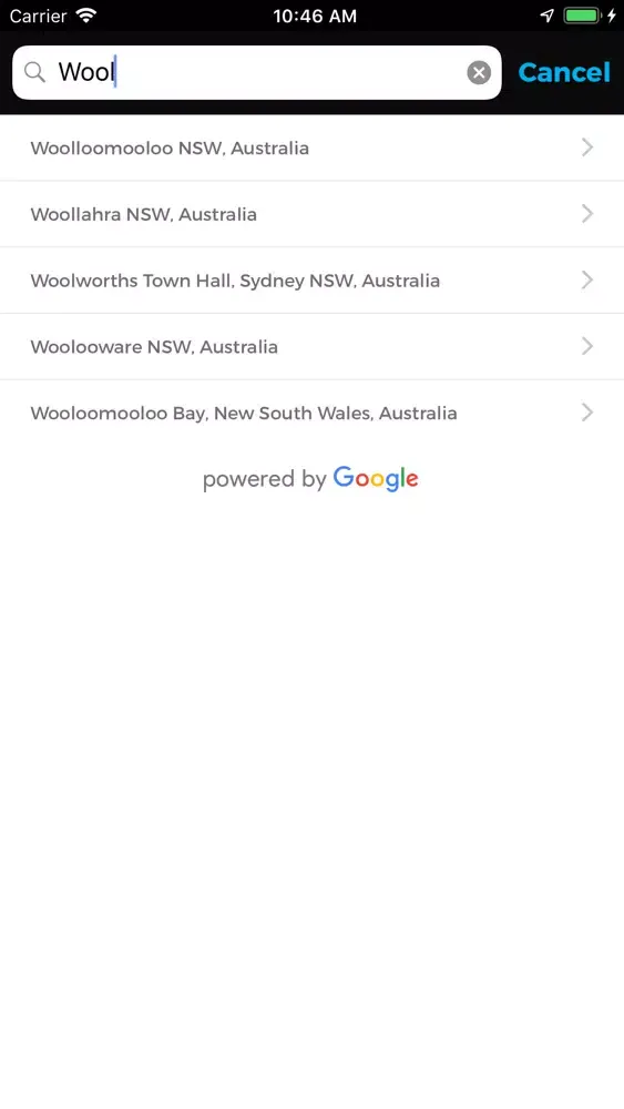 Captures d'écran de Illawarra Taxi Network