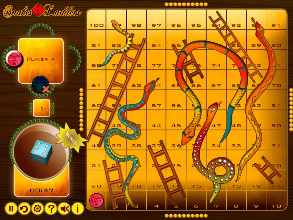 Tangkapan layar Snakes & Ladders-Game iPad 
